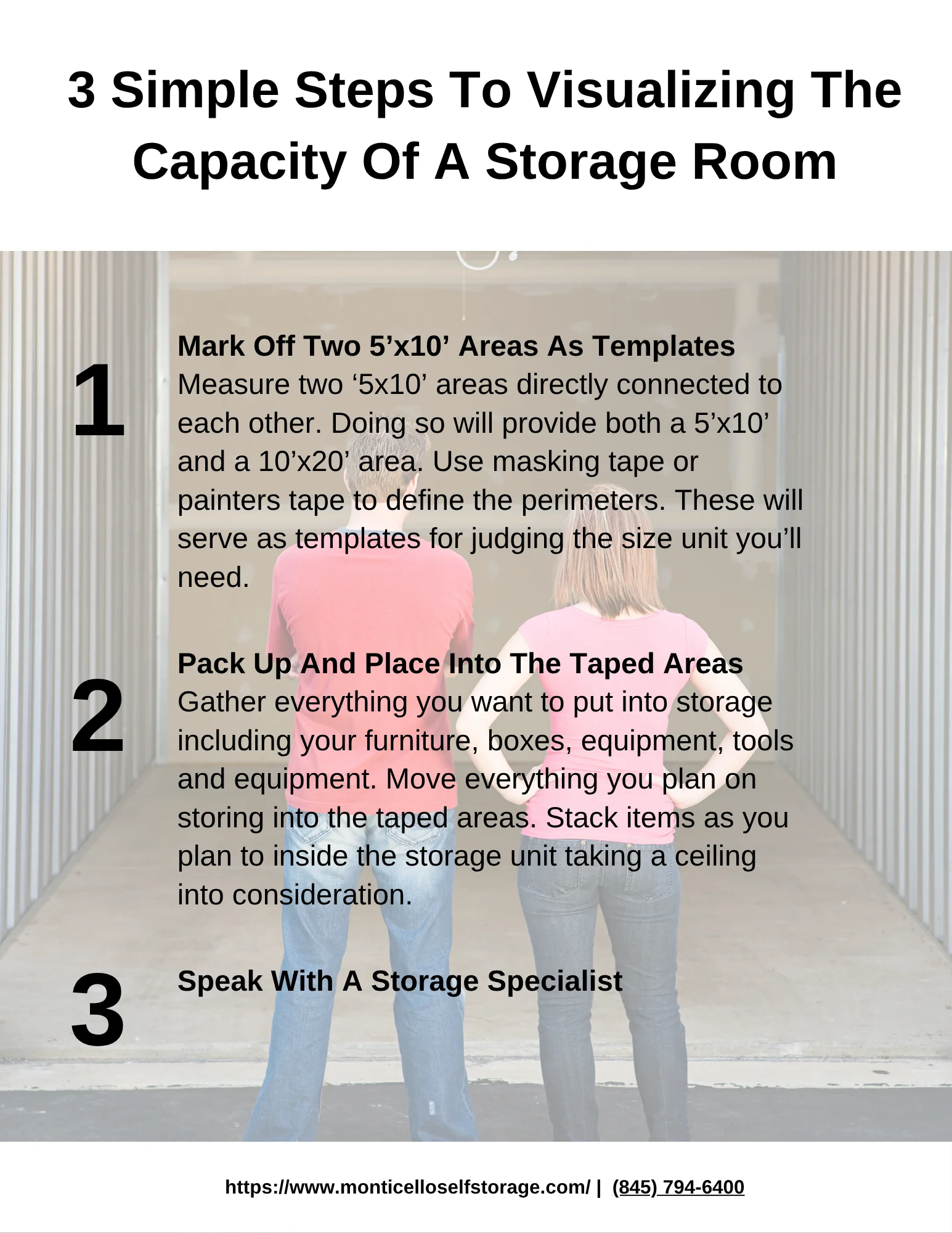 3 steps to visualizing storage capacity